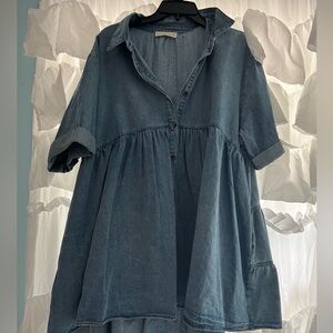 Botique denim dress